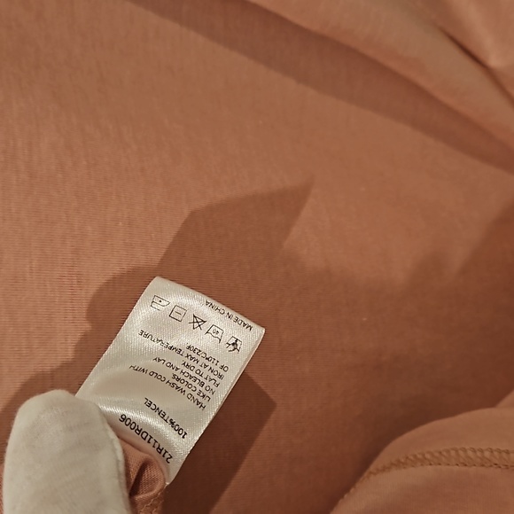 Square Neck Puff Sleeve Midi Dress (Peach Pink) - Nap Loungewear - Picture 12 of 12